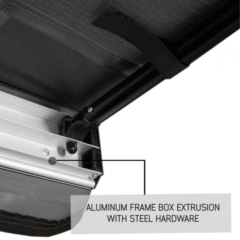 Overland Vehicle Systems 18059909 Nomadic Awning 2.5 - 8.0 With Black Cover Universal