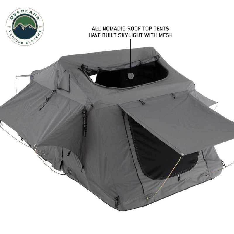 Overland Vehicle Systems 18429936 Nomadic 2 Extended Roof Top Tent