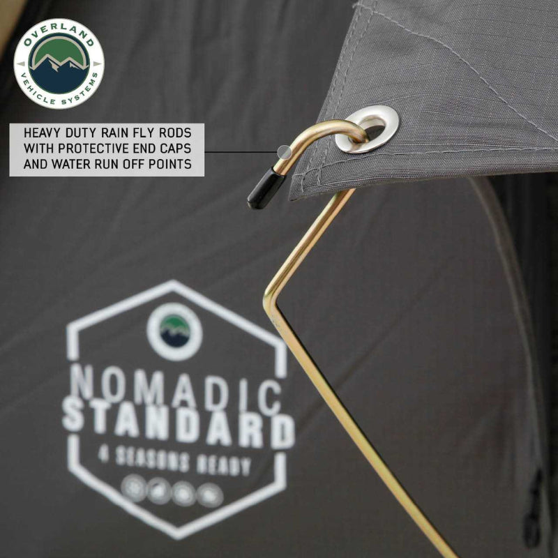 Overland Vehicle Systems 18429936 Nomadic 2 Extended Roof Top Tent