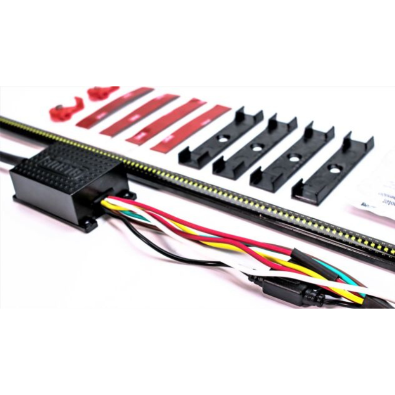 Putco 9202960-13 2009-2022 Jeep Wrangler 60" Blade LED Tailgate Light Bar Red/Amber/White LEDs & Plug-N-Play Quick Connect Harness