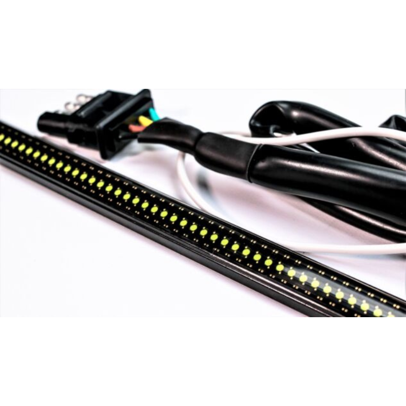 Putco 9202960-13 2009-2022 Jeep Wrangler 60" Blade LED Tailgate Light Bar Red/Amber/White LEDs & Plug-N-Play Quick Connect Harness
