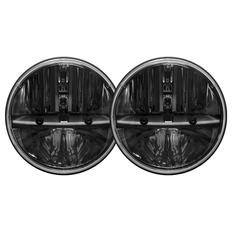 Rigid Lighting 55000 1997-2018 Jeep Wrangler 7" Pair Headlights Kit with PWM Adaptor