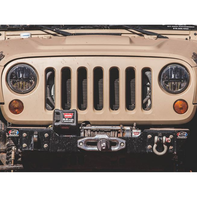 Rigid Lighting 55000 1997-2018 Jeep Wrangler 7" Pair Headlights Kit with PWM Adaptor