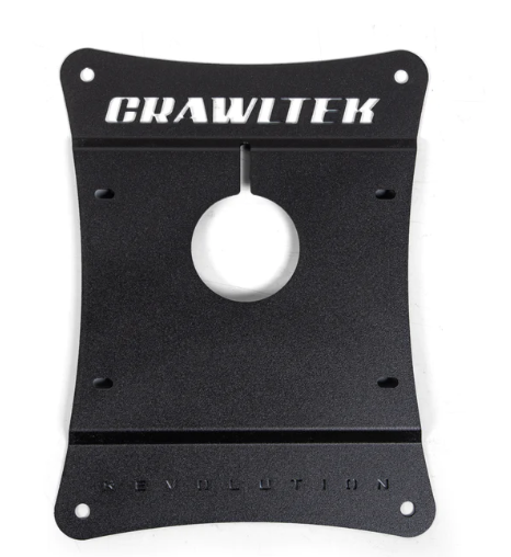 CrawlTek Revolution CWLTJ38001 1 2005-2017 Jeep Wrangler TJ License Plate Relocation