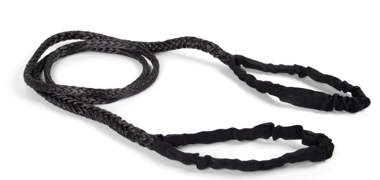 CrawlTek Revolution CWLTW08203 Winch Line Extension/Utility Rope - 1/2" x 10' Synthetic - Black