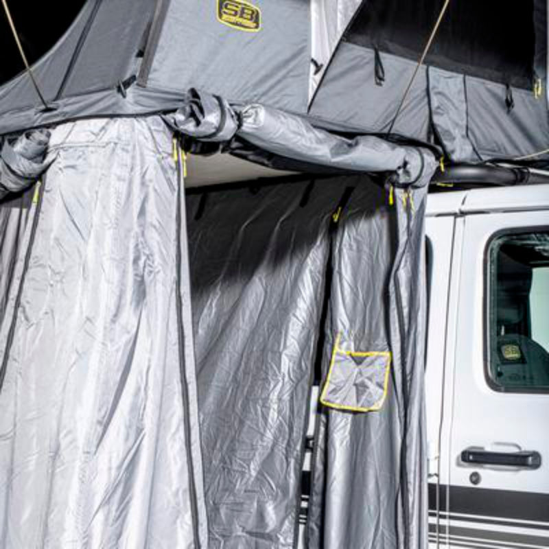 Smittybilt 2588 1984 - 2001 Jeep XJ Overland Gen2 Tent Annex (Gray)