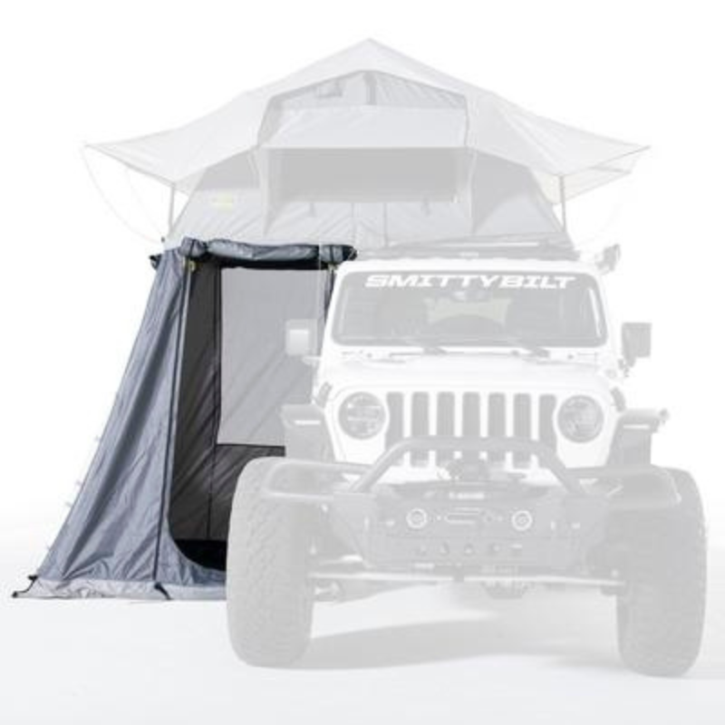 Smittybilt 2588 1984 - 2001 Jeep XJ Overland Gen2 Tent Annex (Gray)