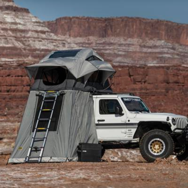 Smittybilt 2588 Overland Gen2 Tent Annex (Gray) Roof Top Tent