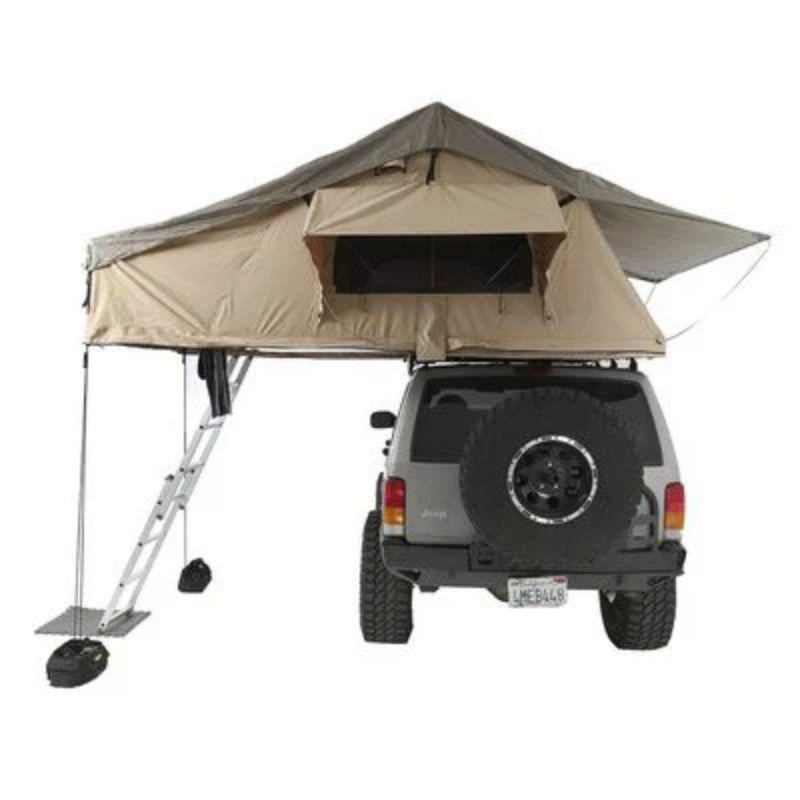 Smittybilt 2883 Overlander XL 4 Person Roof Top Tent (Coyote Tan)