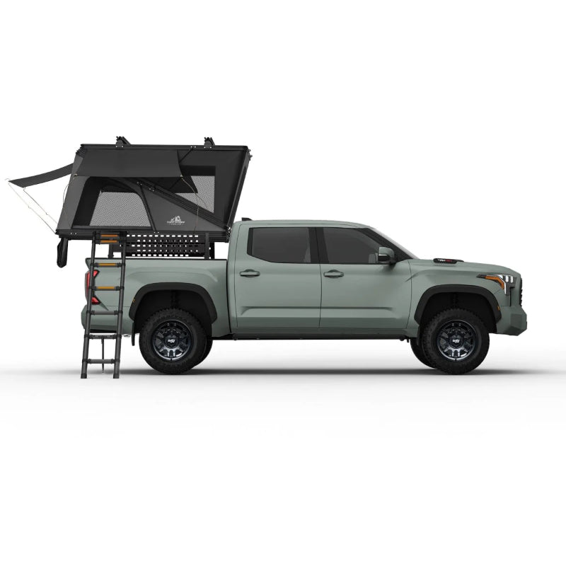 Tuff Stuff Overland TS-1-1900BLK Alpine Sixtyone Aluminum Shell Roof Top Tent