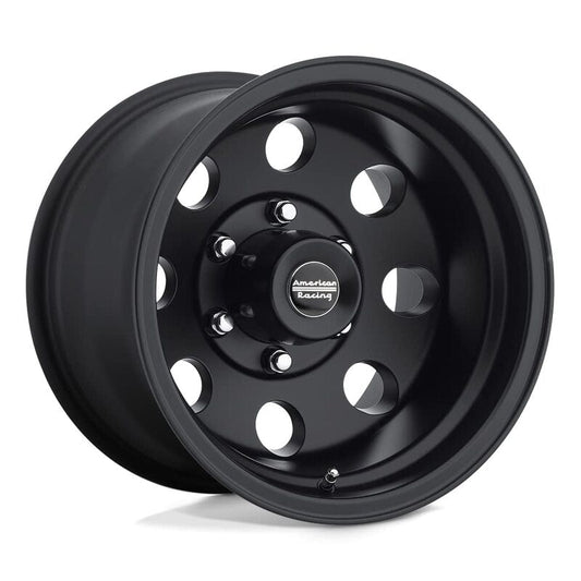 Toyota Tacoma 15''X10'' Satin Black Wheels 1995-2023 American Racing Wheels AR1725183B