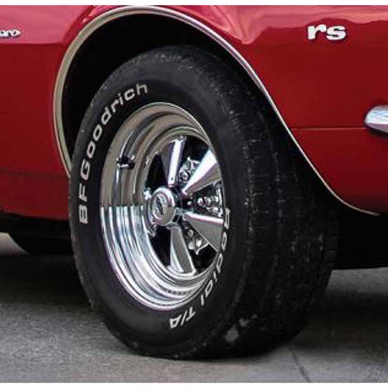 Toyota Tacoma 15''X8'' Chrome Plated Silver Steel With Aluminum Center Wheels 2000-2015 Cragar Super Sport 1526581402B