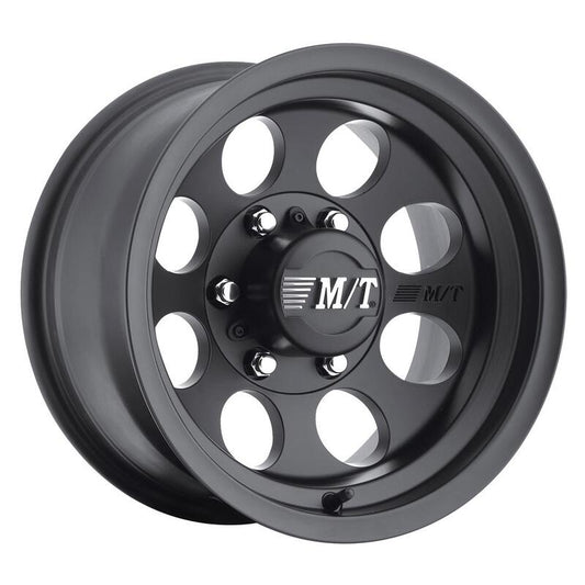 Toyota Tacoma 15''X8'' Satin Black Aluminum Wheels 2000-2004 Mickey Thompson Tires 250439 With Protective Clear Coat