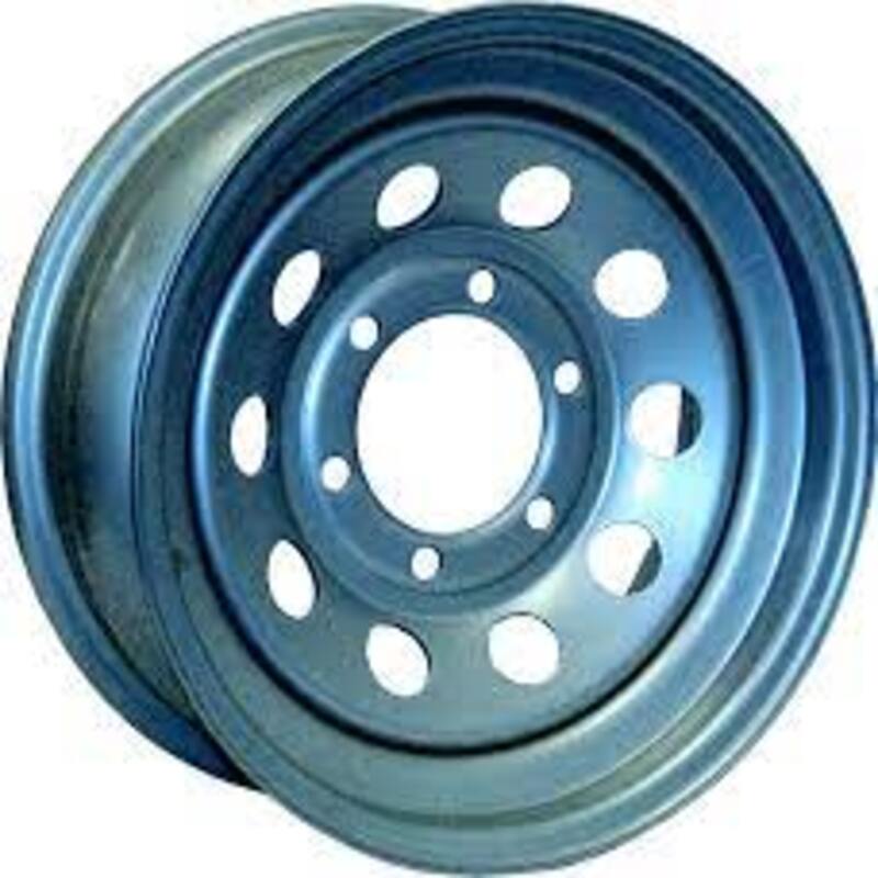 Toyota Tacoma 16''X6'' Morton Silver Wheels 1995-2023 Americana Tire and Wheel 20760
