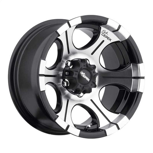 Toyota Tacoma 16''X8'' Gloss Black And Machined Finish Wheels 1995-2023 Cepek Wheel 250704
