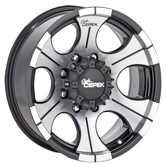 Toyota Tacoma 17''X9'' Gloss Black And Machined Finish Wheels 1995-2023 Cepek Wheel 250711