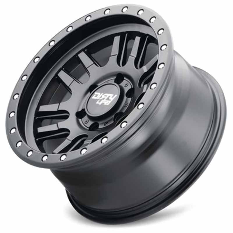Toyota Tacoma 17''X9'' Matte Black Wheels 1995-2023 Dirty Life Race Wheels 9309-7983MB12