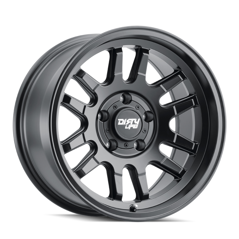 Toyota Tacoma 17''X9'' Matte Black Wheels 1995-2023 Dirty Life Race Wheels 9310-7983MB12