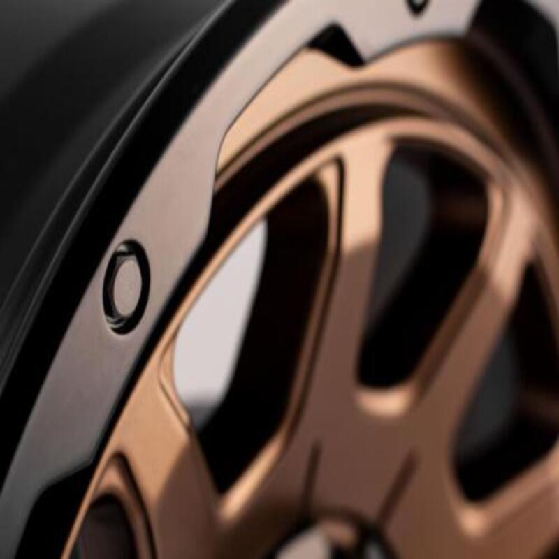 Toyota Tacoma 17''X9'' Matte Bronze Wheels 2000-2015 Grid Wheels GD1517090027Y0078 With Black Lip