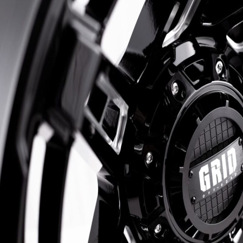 Toyota Tacoma 20''X10'' Gloss Black Wheels 2000-2015 Grid Wheels GD1220100027M178 With Milled Accents
