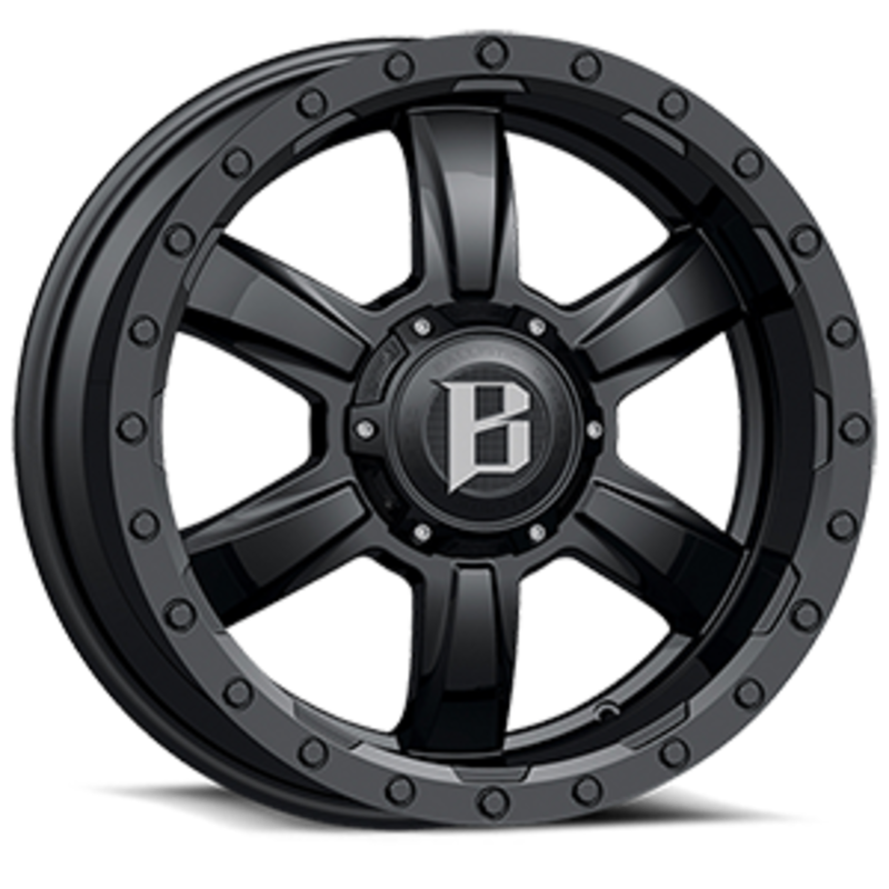 Toyota Tacoma 20''X9'' Flat Black Wheels 2000-2015 Ballistic Wheels 962290060-12FB