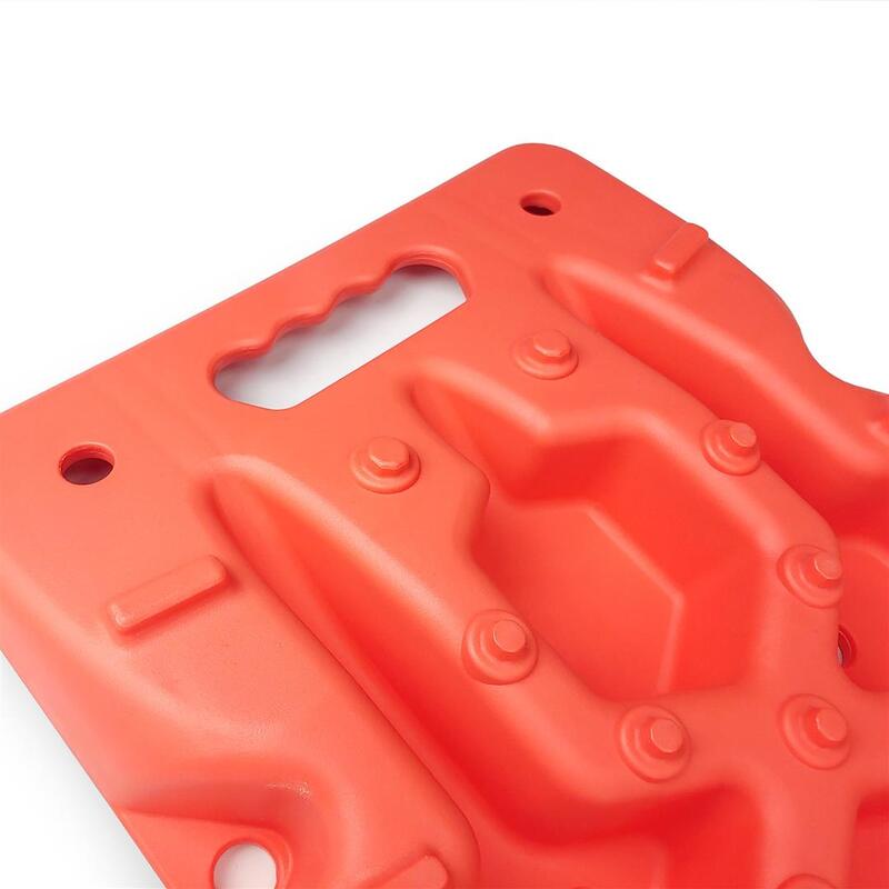 Toyota Tacoma Red Reinforced Nylon Set Of 2 Traction Mat 1995-2023 DV8 Offroad RTB1-01RD With Storage Bag